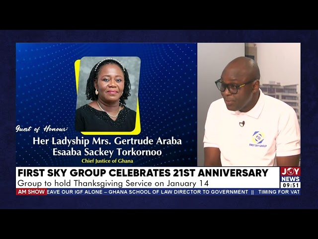 First Sky Group to hold 21st anniversary thanksgiving service on January 14