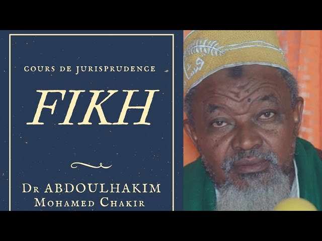 Dars de FIKH de Dr ABDOULHAKIM Mohamed Chakir, 10 janvier 2024