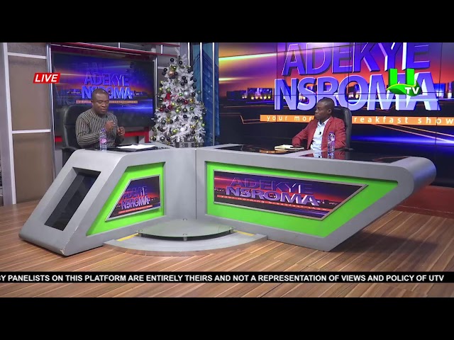 HEALTH SEGMENT ON ADEKYE NSROMA: EXERCISE AS A LIFESTYLE FOR A HEALTHY 2024 11/01/24