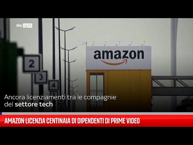 Amazon annuncia centinaia di licenziamenti