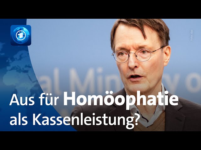 Lauterbach will Homöopathie als Kassenleistung streichen