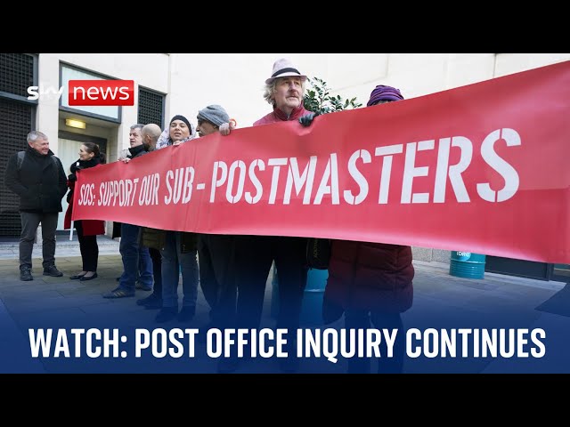 Watch live: Post Office investigator Stephen Bradshaw gives evidence at Post Office inquiry