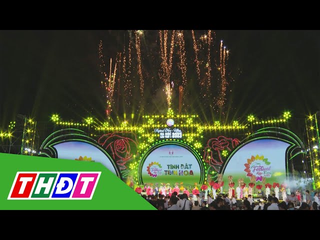 Nhiều con số ấn tượng tại Festival Hoa Kiểng Sa Đéc lần thứ 1 | THDT