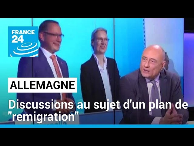 Réunion d'extrémistes en Allemagne au sujet d'un plan de "remigration" • FRANCE 