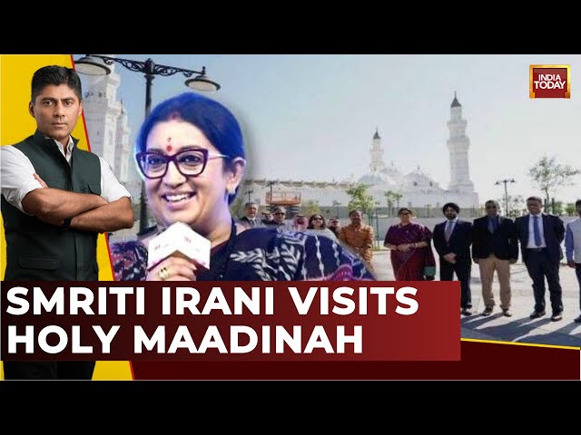 IndiaFirst With Gaurav Sawant LIVE: Meltdown In Pakistan As Smriti Irani Visits Holy Maadinah | BJP