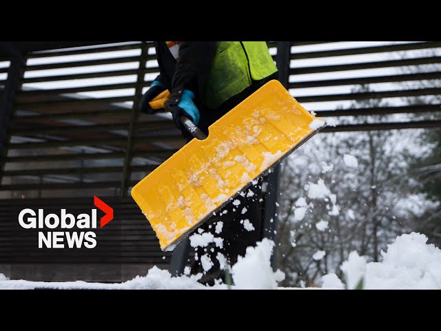 Winter woes: Why shovelling snow may pose risks to your health