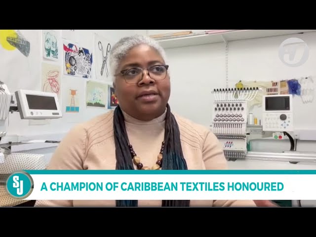 A Champion of Caribbean Textiles Honoured | TVJ Smile Jamaica