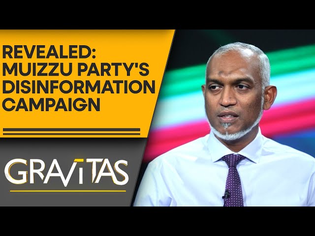 Gravitas: Did Muizzu use lies to win his election and seize power? | Shocking revelation by EU