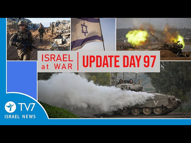 TV7 Israel News - Sword of Iron, Israel at War - Day 97 - UPDATE 11.01.24