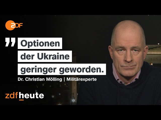 Militärexperte: Zögern des Westens stärkt Putin im Russland-Ukraine-Krieg | ZDFheute live