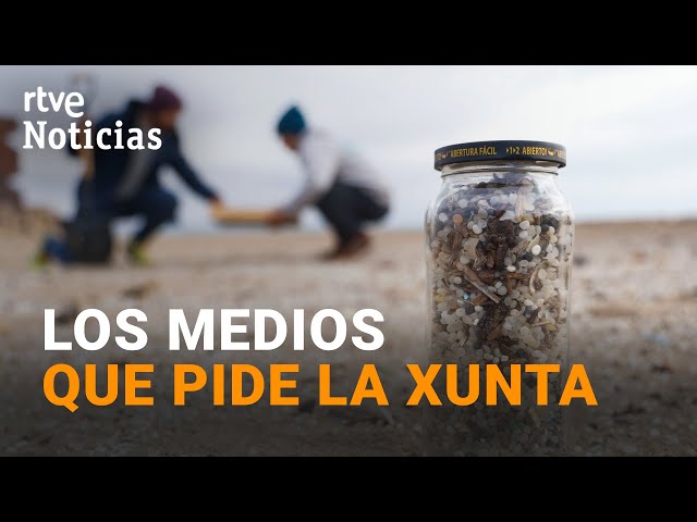 VERTIDO PÉLETS: EUSKADI se PREPARA para la previsible LLEGADA de los PLÁSTICOS a sus COSTAS | RTVE