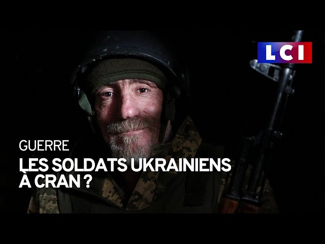 Les soldats ukrainiens à cran, épuisés par la guerre ?