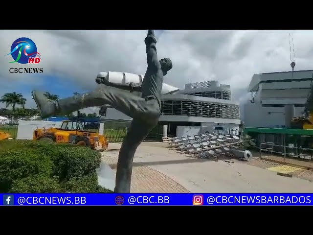 Work on the way at Kensington Oval