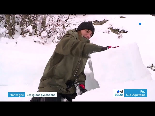 Gourette : une nuit dans un igloo comme un inuit