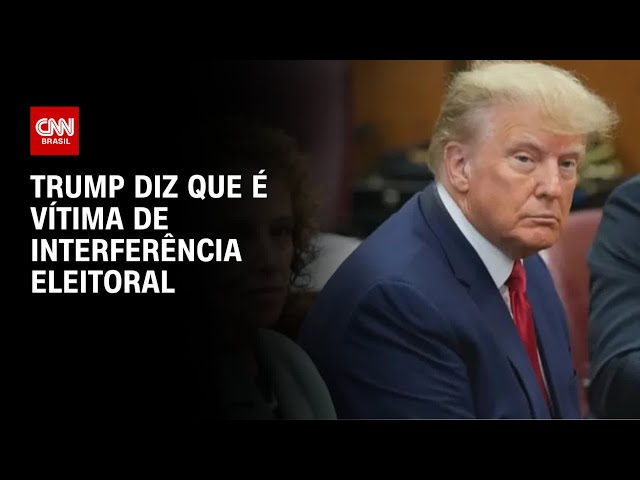 Trump diz que é vítima de interferência eleitoral | BASTIDORES CNN