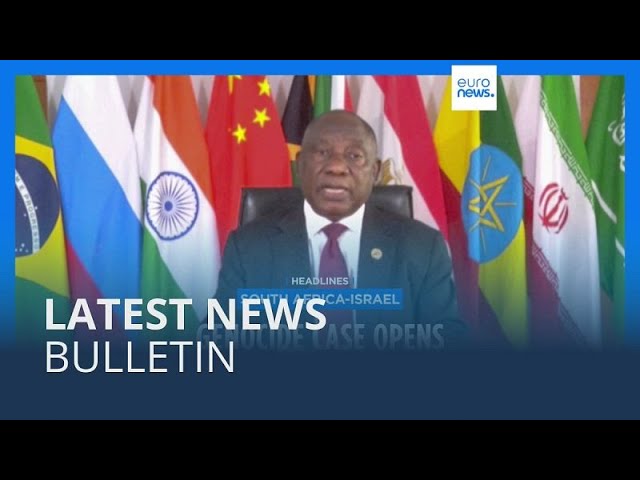 Latest news bulletin | January 11th – Evening