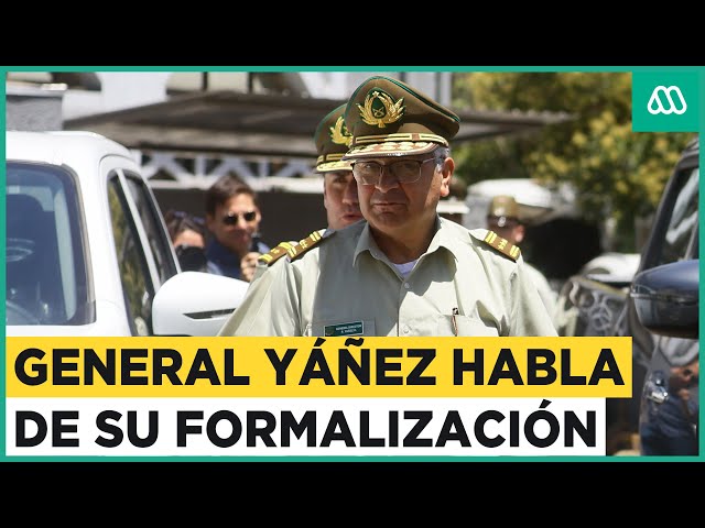 "Mi preocupación es la seguridad del país": General Ricardo Yáñez habla por su formalizaci