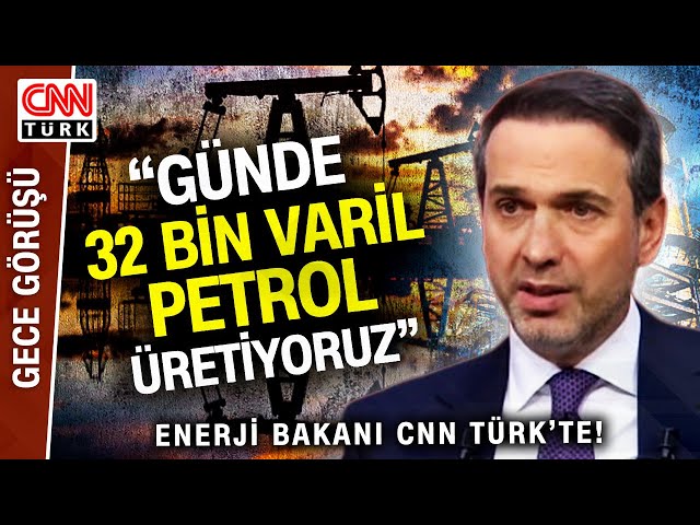 Enerji Bakanı Bayraktar'dan "Petrol" Açıklaması: "Hedef Yıl Sonunda 100 Bin Vari