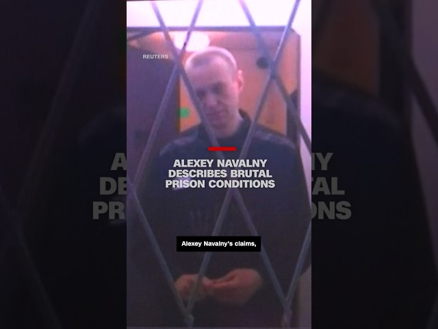 Alexey Navalny describes brutal conditions at Siberian penal colony