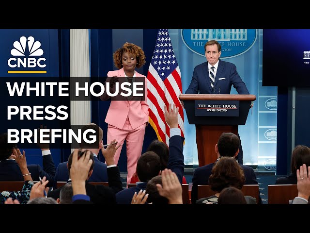 White House press secretary Karine Jean-Pierre and NSC's John Kirby hold a briefing — 1/11/24