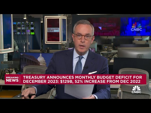 U.S. deficit tops half a trillion dollars in the first quarter of fiscal year