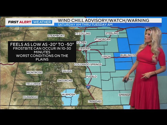 Dangerous, Arctic Air Bringing Frigid Wind Chills Our Way