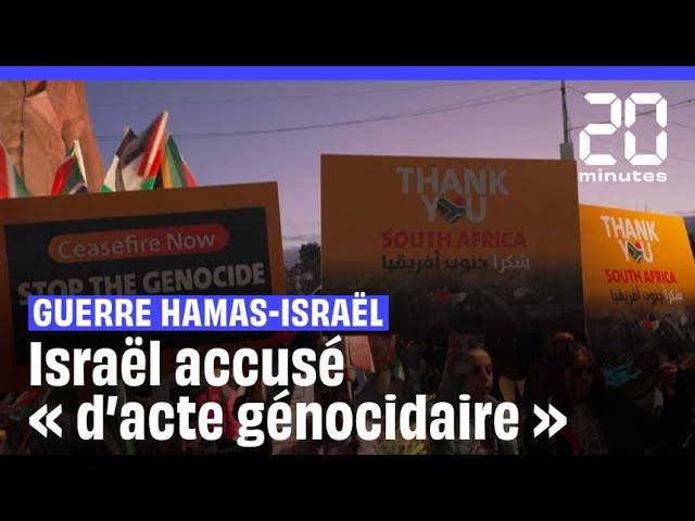 Guerre Hamas-Israël: L'Afrique du Sud dépose plainte contre Israël pour « acte de génocide » #s