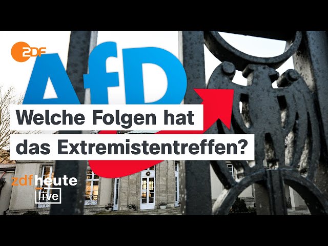 AfD diskutiert Vertreibungspläne: Warum ein Verbot trotzdem schwierig ist | ZDFheute live