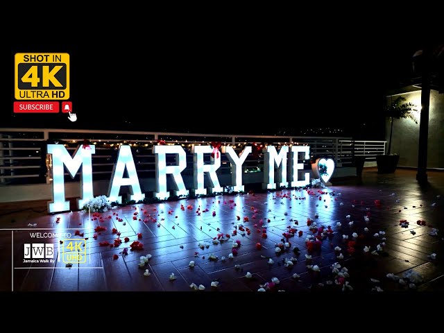 ✔️MARRIAGE PROPOSAL Will She Say Yes!! 4K 2024