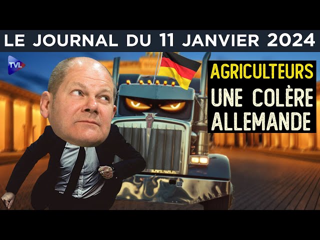 Allemagne : la colère des agriculteurs - JT du jeudi 11 janvier 2024