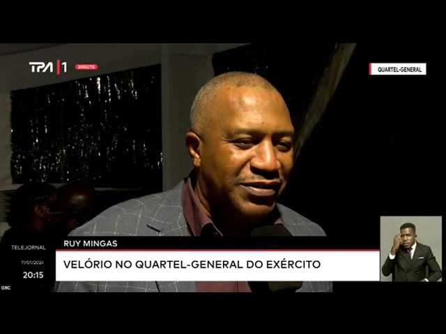 Ruy Mingas - Velório no Quartel-General do Exército