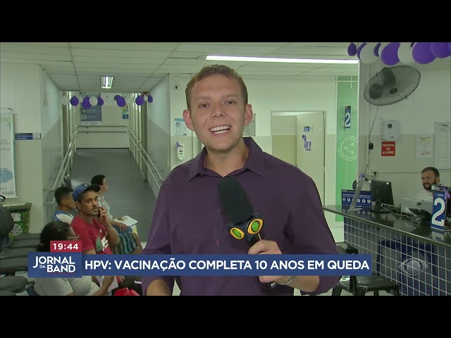 Vacinação contra o HPV está em queda após 10 anos