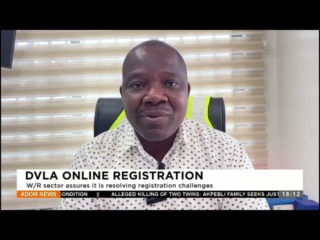 DVLA Online Registration: W/R sector assures it is resolving registration challenges (11-1-24)