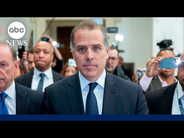 Hunter Biden pleads not guilty at arraignment on tax charges