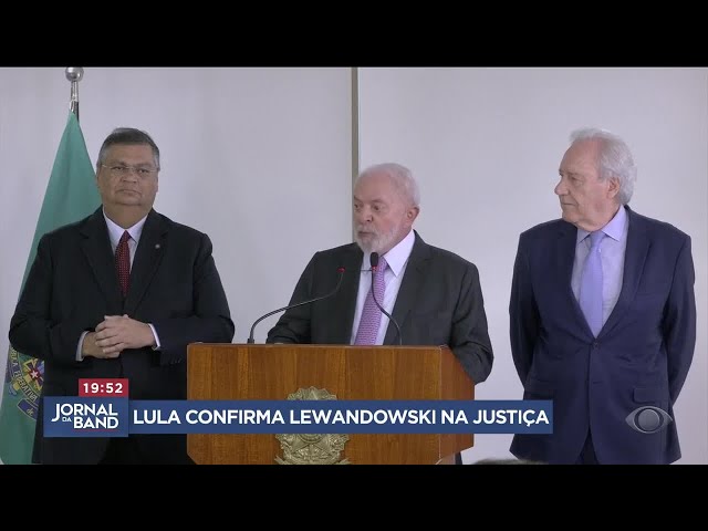 Lula confirma Lewandowski no Ministério da Justiça