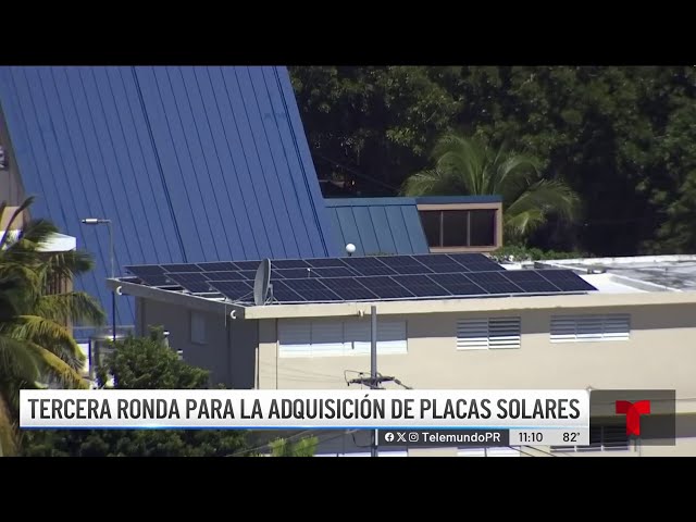 Anuncian nueva ronda para de incentivos para placas solares