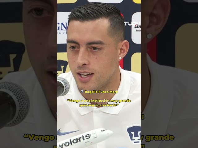  ¡FUNES MORI no duda de la GRANDEZA de Pumas! #shorts #ligamx