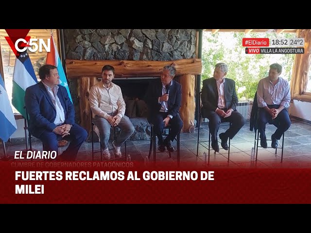 CUMBRE de GOBERNADORES PATAGÓNICOS en NEUQUÉN