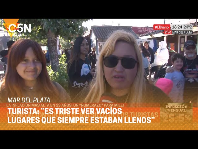 C5N en MAR DEL PLATA: la INFLACIÓN GOLPEA el BOLSILLO de los TURISTAS