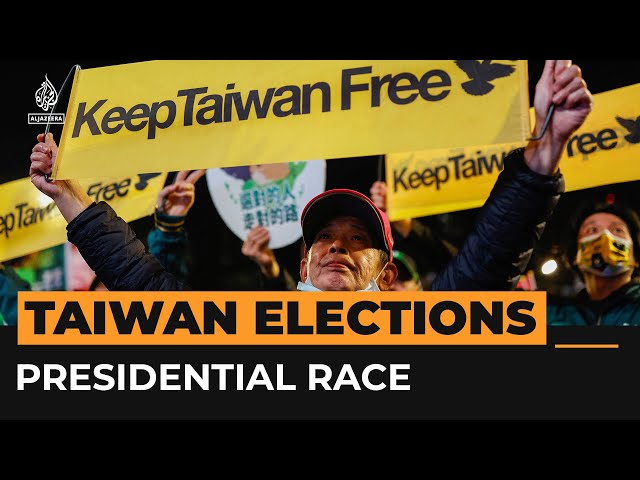 Voters get ready to head to the polls in Taiwan | Al Jazeera Newsfeed