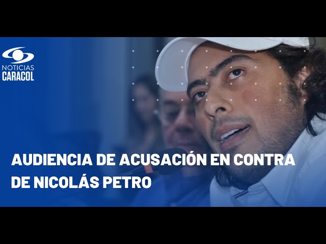 Fiscalía acusó formalmente a Nicolás Petro