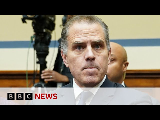 Hunter Biden pleads not guilty to federal tax charges - BBC News