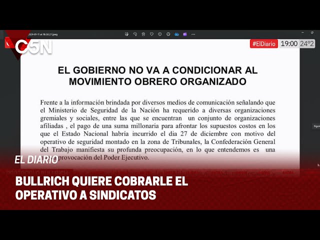 La CGT cruzó al GOBIERNO: “NO va a CONDICIONAR al MOVIMIENTO OBRERO ORGANIZADO”