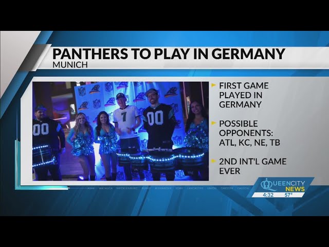 Panthers to play in Germany during 2024 season