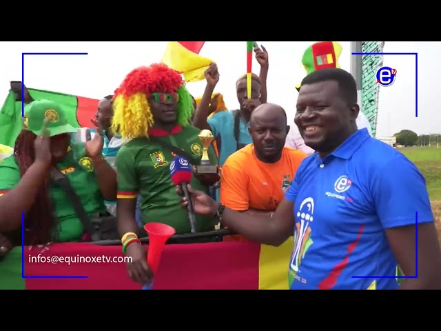 CAN 2023: PREMIÈRE SÉANCE D'ENTRAÎNEMENT DES LIONS INDOMPTABLES - EQUINOXE TV