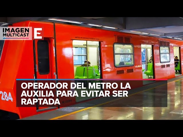 Jovencita sufre intentó de secuestro en Línea 8 del Metro