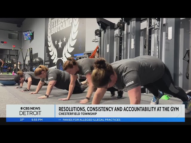 Resolutions, consistency and accountability in the gym