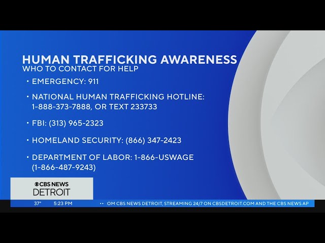 National Human Trafficking Awareness Day