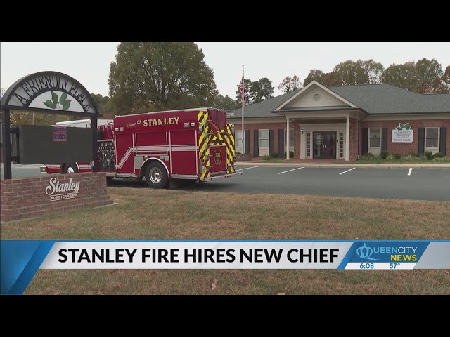 Stanley names first full-time fire chief