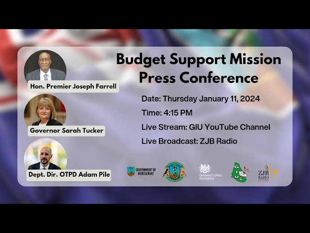 Budget Support Mission Press Conference 2024